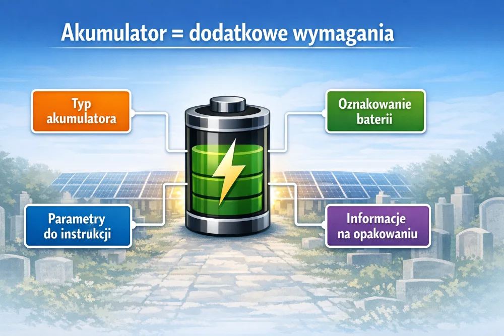 Akumulator v solarni svicce a parametry ke kontrole pred objednavkou