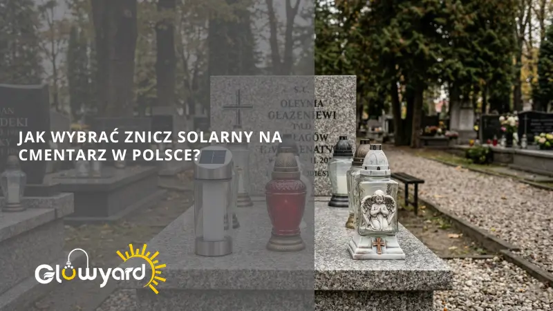 Solární hřbitovní svíčka pro český hřbitov
